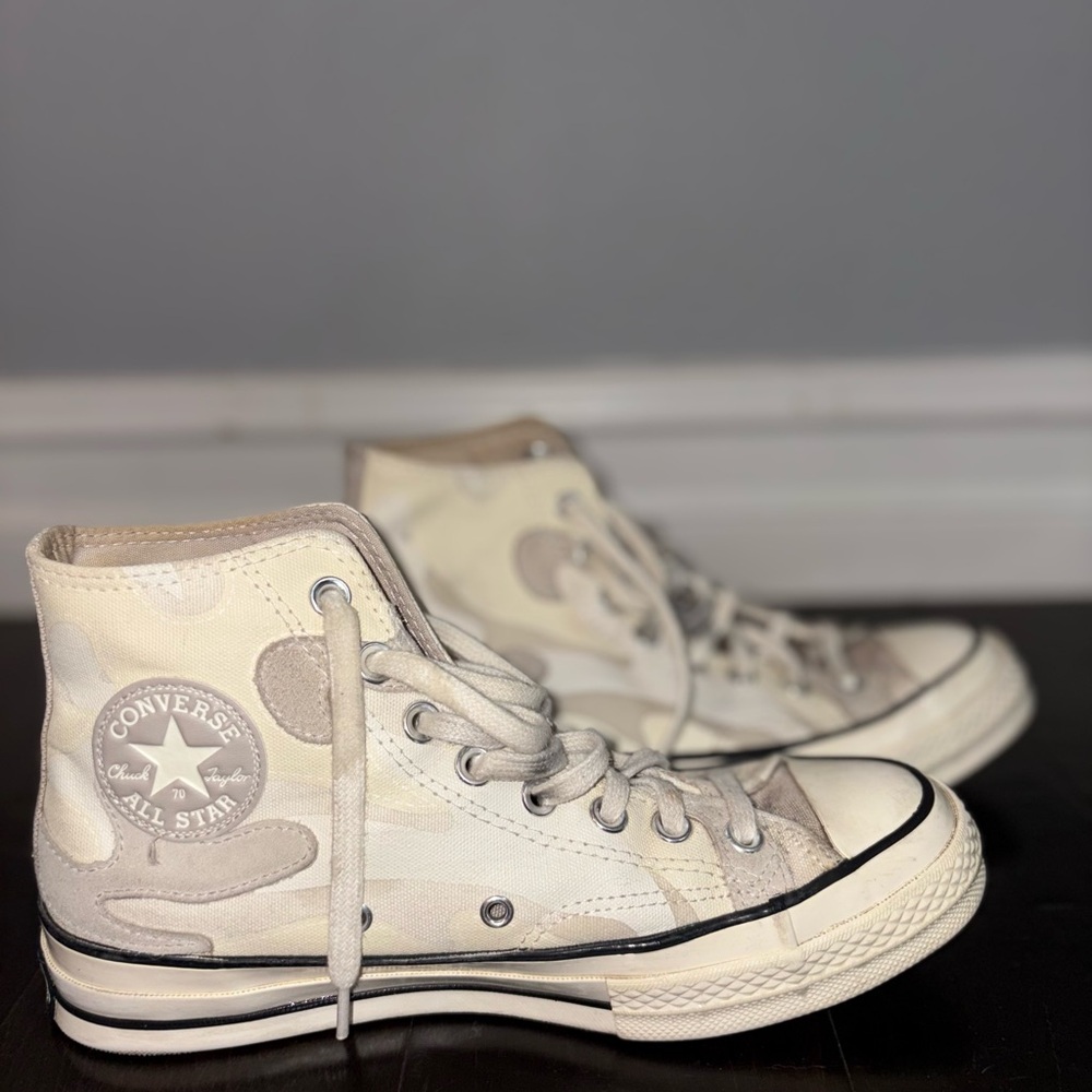 Converse High-Top - Cream camo